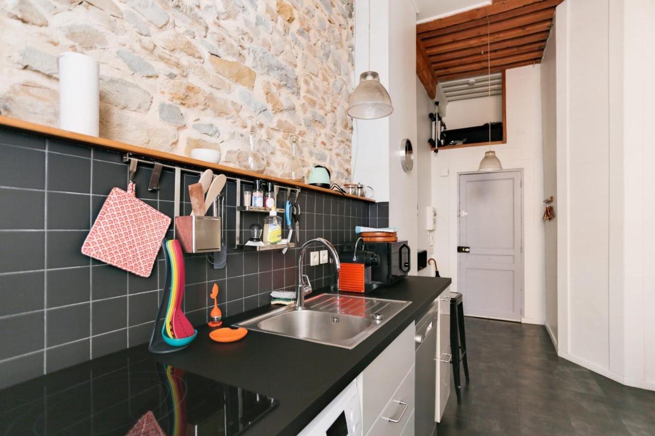 Appartamento Guestready - Charmant Loft Croix-Paquet Pour 2 Lione Esterno foto